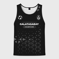 Майка-безрукавка мужская Galatasaray Форма Champions, цвет: 3D-черный