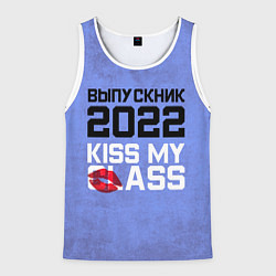 Мужская майка без рукавов Выпускник 2022!