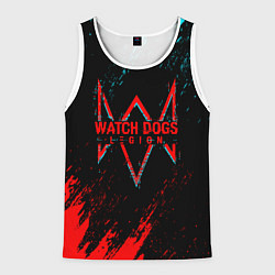 Майка-безрукавка мужская Watch Dogs 2 watch dogs: legion, цвет: 3D-белый
