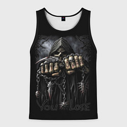 Мужская майка без рукавов Игра окончена и ты выиграл!