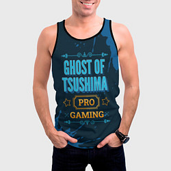 Майка-безрукавка мужская Игра Ghost of Tsushima: PRO Gaming, цвет: 3D-черный — фото 2