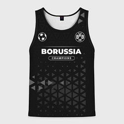 Майка-безрукавка мужская Borussia Champions Uniform, цвет: 3D-черный