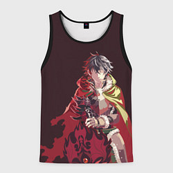 Мужская майка без рукавов НАОФУМИ ГЕРОЙ ЩИТА