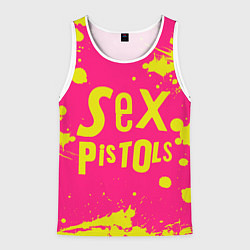 Мужская майка без рукавов Sex Pistols Yellow Logo