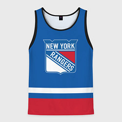 Майка-безрукавка мужская New York Rangers Панарин, цвет: 3D-черный