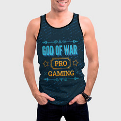 Майка-безрукавка мужская Игра God of War: PRO Gaming, цвет: 3D-черный — фото 2