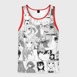 Мужская майка без рукавов Horimiya pattern