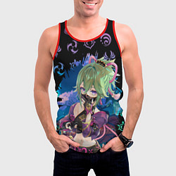 Майка-безрукавка мужская Куки Синобу Геншин Импакт, цвет: 3D-красный — фото 2