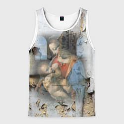 Мужская майка без рукавов Мадонна Литта Леонардо да Винчи Post-art