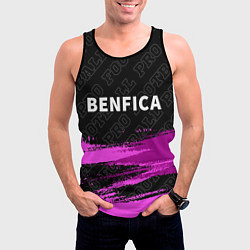 Майка-безрукавка мужская Benfica Pro Football, цвет: 3D-черный — фото 2