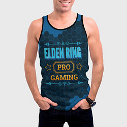 Майка-безрукавка мужская Игра Elden Ring: pro gaming, цвет: 3D-черный — фото 2