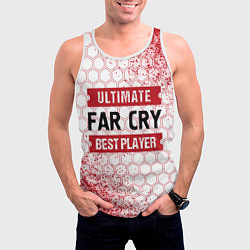 Майка-безрукавка мужская Far Cry: Best Player Ultimate, цвет: 3D-белый — фото 2