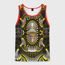 Мужская майка без рукавов Трехмерный фрактал