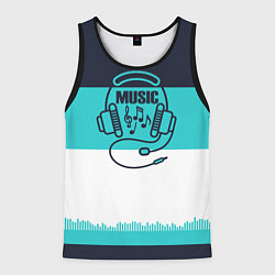 Мужская майка без рукавов Твой ритм