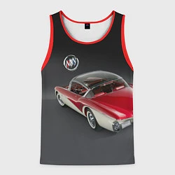 Майка-безрукавка мужская Buick Centurion - USA - Retro, цвет: 3D-красный