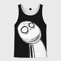 Мужская майка без рукавов Мемные стикеры - Отчаяние