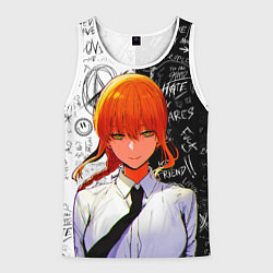 Мужская майка без рукавов Макима в костюме - Человек бензопила