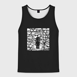 Мужская майка без рукавов Pyrokinesis - терновый венец эволюции