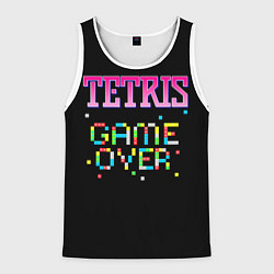 Мужская майка без рукавов Tetris - Game Over