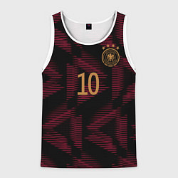 Мужская майка без рукавов Гнабри Сборная Германии ЧМ 2022 выездная