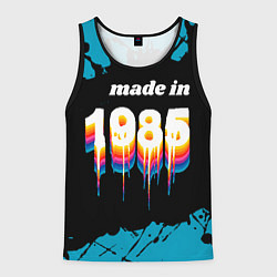 Мужская майка без рукавов Made in 1985: liquid art