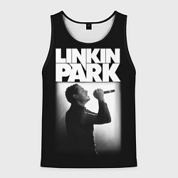 Майка-безрукавка мужская LP Chester, цвет: 3D-черный