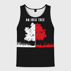 Мужская майка без рукавов Дерево идей