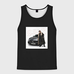 Майка-безрукавка мужская Yanix - g o a t uslugi, цвет: 3D-черный