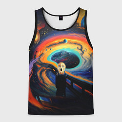 Мужская майка без рукавов Крик в космосе