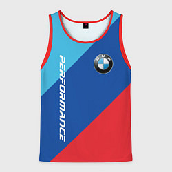 Мужская майка без рукавов Bmw - m colors