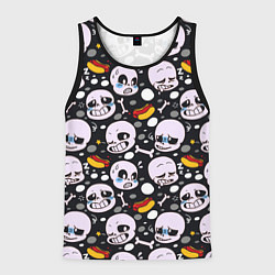 Мужская майка без рукавов Undertale Санс