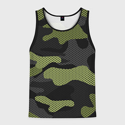 Мужская майка без рукавов Камуфляж яркий