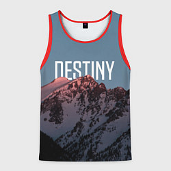 Мужская майка без рукавов Горы судьба