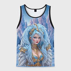 Майка-безрукавка мужская Crystal Maiden Dota2, цвет: 3D-черный