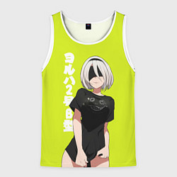 Мужская майка без рукавов YoRHa 2-gou B-gata