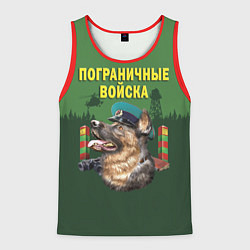Мужская майка без рукавов Погранзастава
