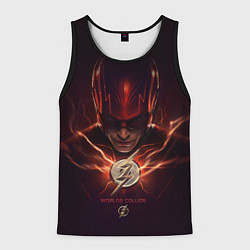 Майка-безрукавка мужская The Flash 2023, цвет: 3D-черный