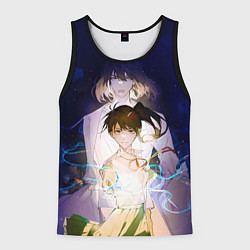 Майка-безрукавка мужская Сота Мунаката и Судзумэ, цвет: 3D-черный