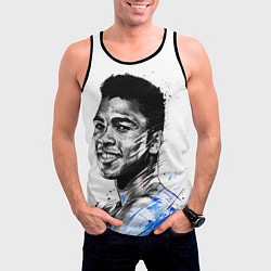 Майка-безрукавка мужская Cassius Clay, цвет: 3D-черный — фото 2