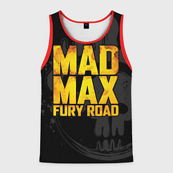 Майка-безрукавка мужская Mad max - what a lovely day, цвет: 3D-красный