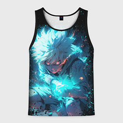 Мужская майка без рукавов Аура киллуа - hunter x hunter