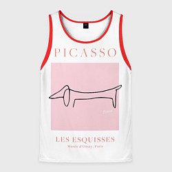 Мужская майка без рукавов Собака - Пабло Пикассо