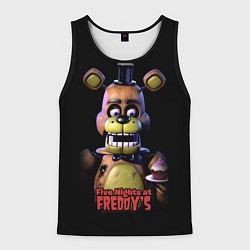 Майка-безрукавка мужская Five Nights at Freddy, цвет: 3D-черный