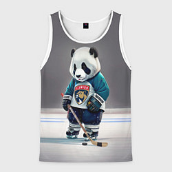 Мужская майка без рукавов Panda striker of the Florida Panthers