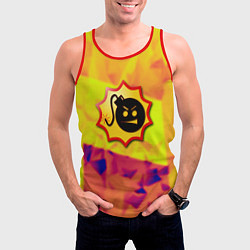 Майка-безрукавка мужская Serious Sam Croteam, цвет: 3D-красный — фото 2