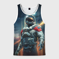 Мужская майка без рукавов Пилот Шаттла - Старфилд