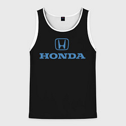 Майка-безрукавка мужская Honda sport japan, цвет: 3D-белый