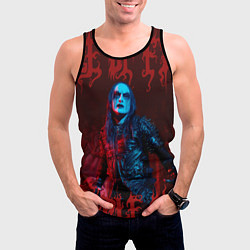 Майка-безрукавка мужская Cradle Of Filth: Dani Filth, цвет: 3D-черный — фото 2