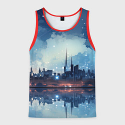 Мужская майка без рукавов Хрустальный город