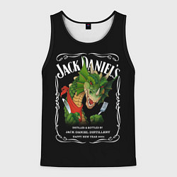 Майка-безрукавка мужская Джек Дэниэлс - 2024, цвет: 3D-черный